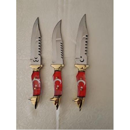 Kurtbaşlı Bayrak Saplı