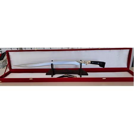 Manda Boynuzlu El Yapımı Yatağan Kılıcı