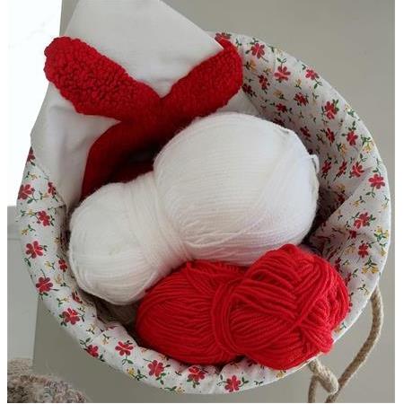 El Yapımı Jüt İp Çok Amaçlı Sepet Organizer